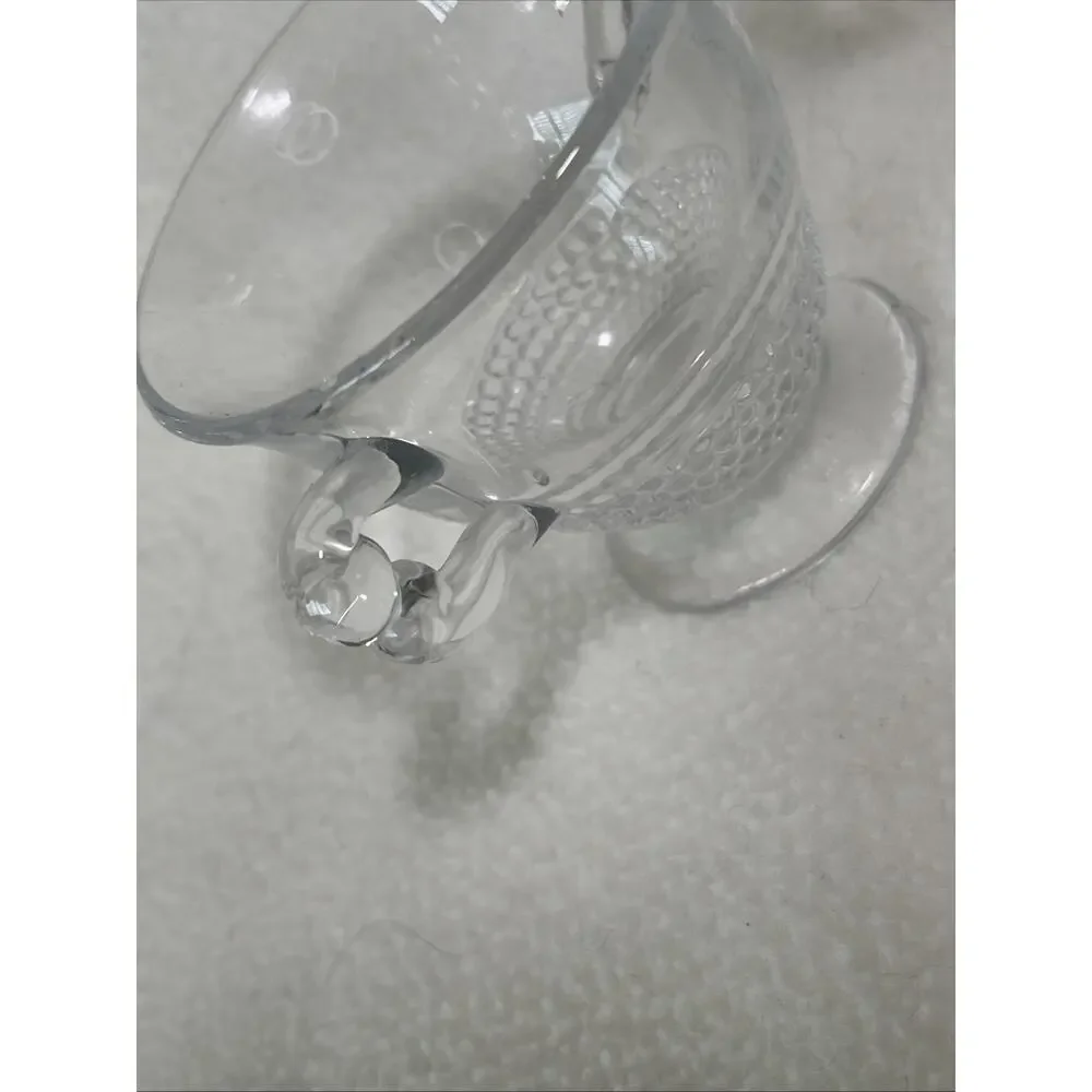 Duncan Miller Teardrop Creamer and Sugar Bowl